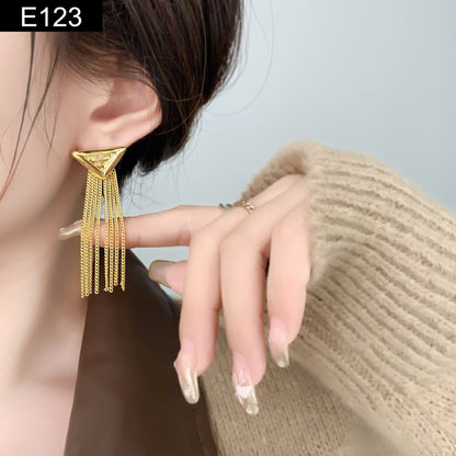 Chain Tassel Earring - E123