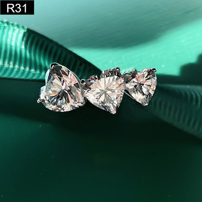 Nested Heart Ring - R31