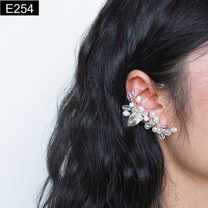 Floral Sprig Earcuff - E254