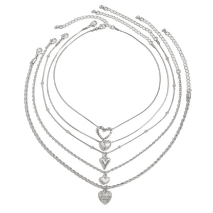 Heartstrings Stack Necklace
