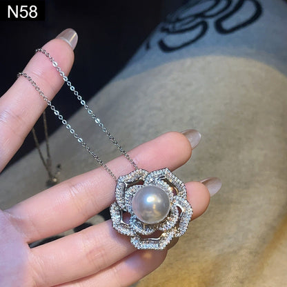 Rose Charm Necklace - N58