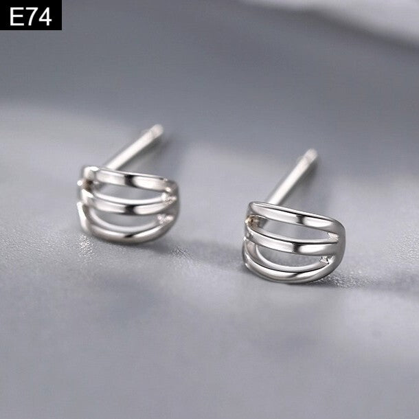 Triple Arc Earring