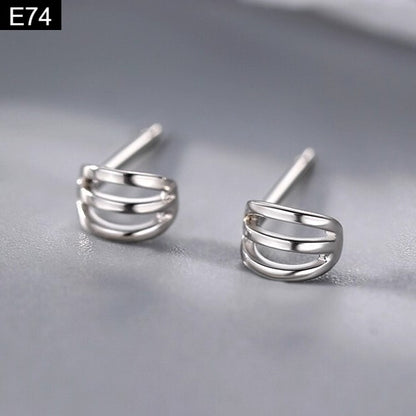 Triple Arc Earring