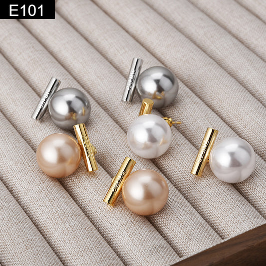 Pearl Stud Earring - E101