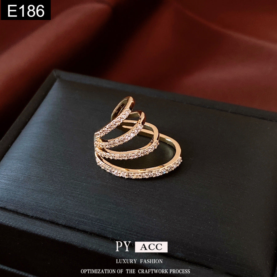 Nova Multi-Row Earcuff - E186