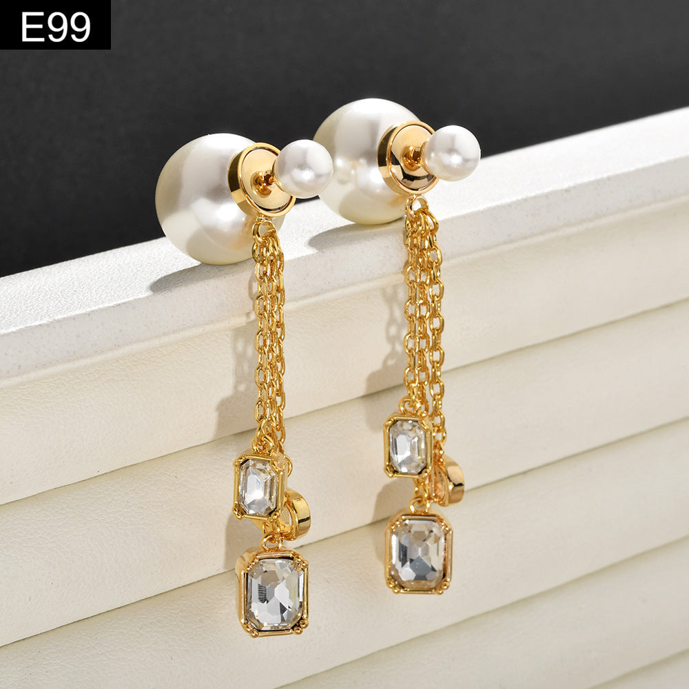 Pearl Tassel Earring - E99