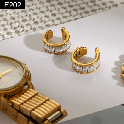 Baguette Petite Earcuff - E202