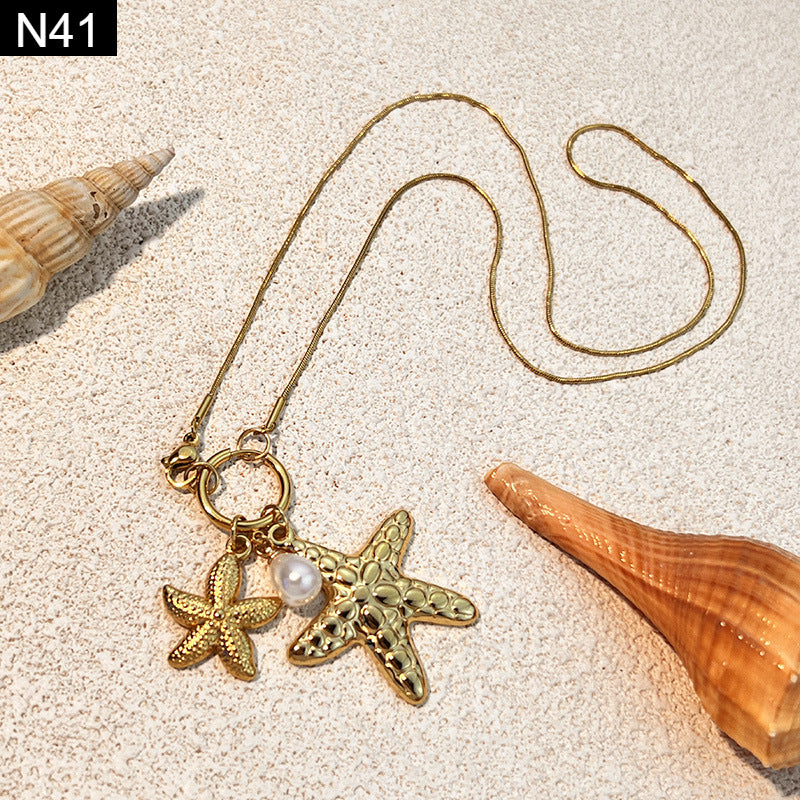 Starfish Necklace - N41