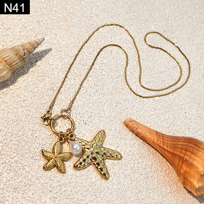 Starfish Necklace - N41