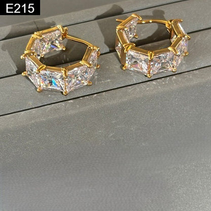 Cipher Huggies Earring - E215