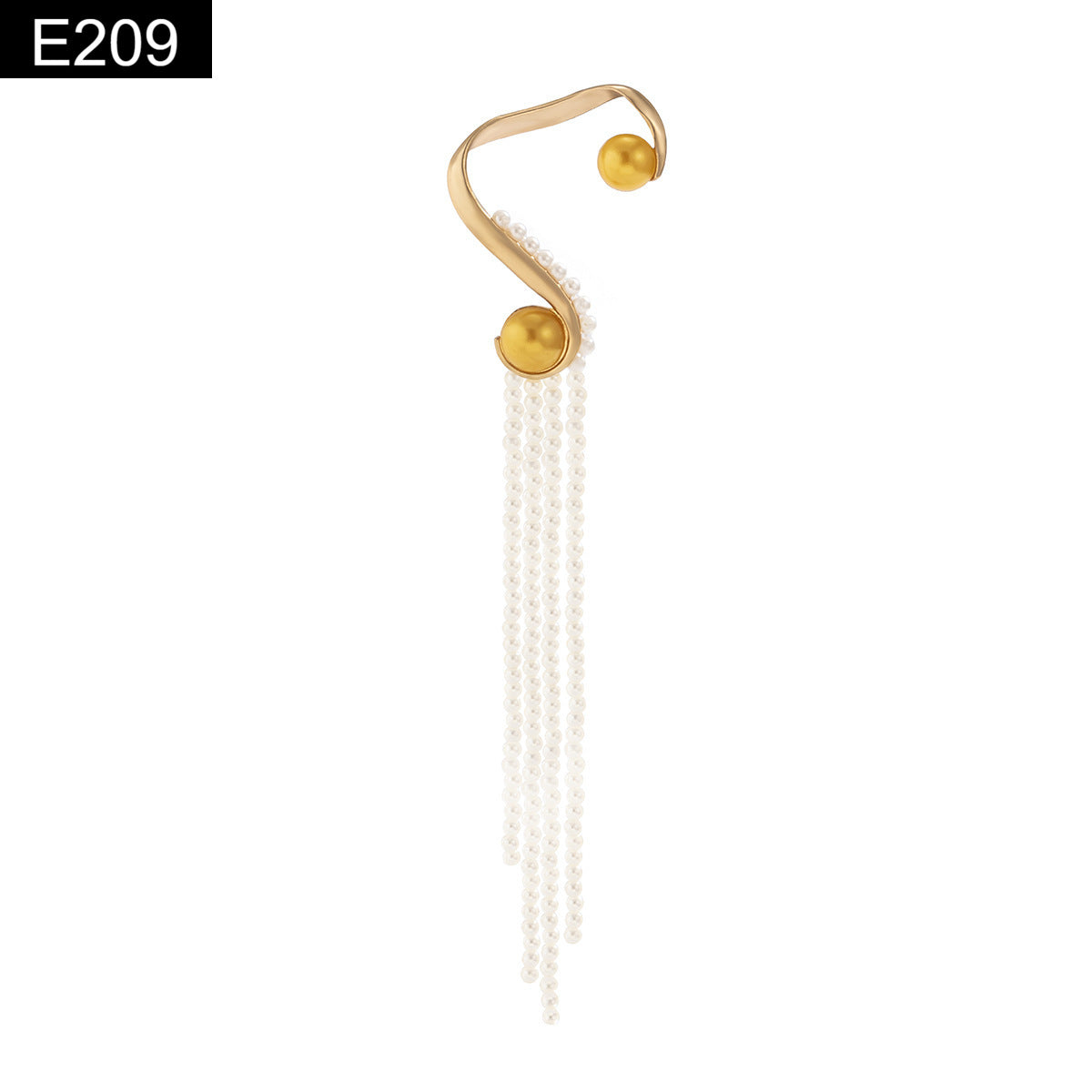 Goddess Drape Earcuff - E209