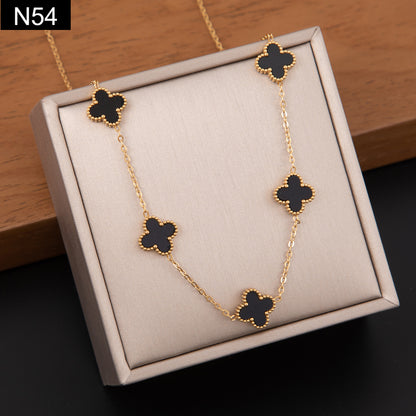 Starlit Clover Necklace - N54
