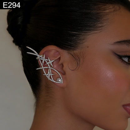 Galaxy Flare Statement Earcuff - E294