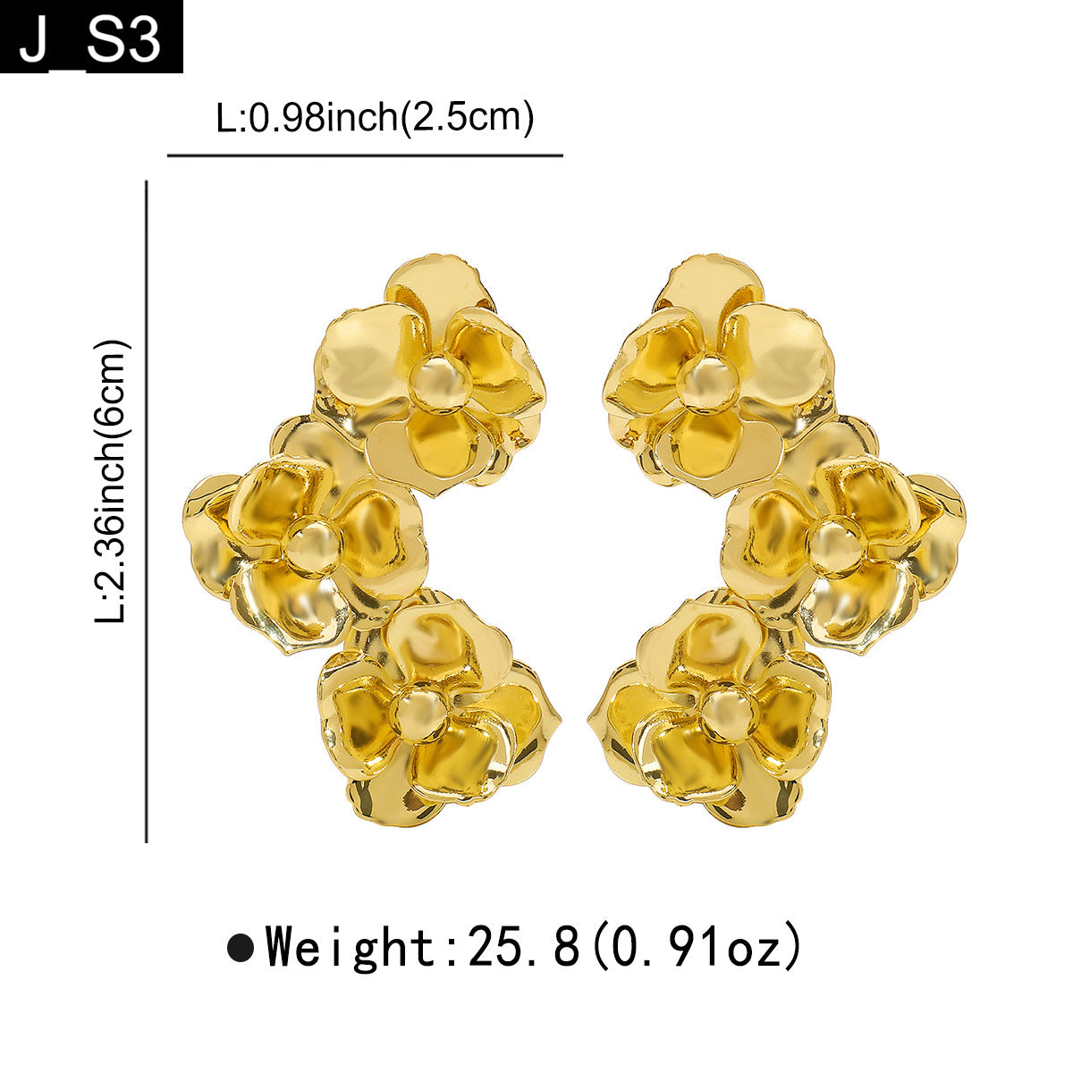 Gilded Gardenia Set