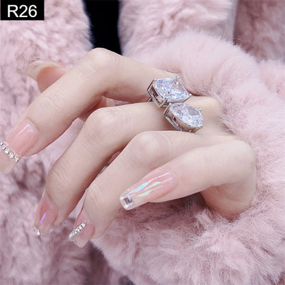 Twin Cut Ring - R26