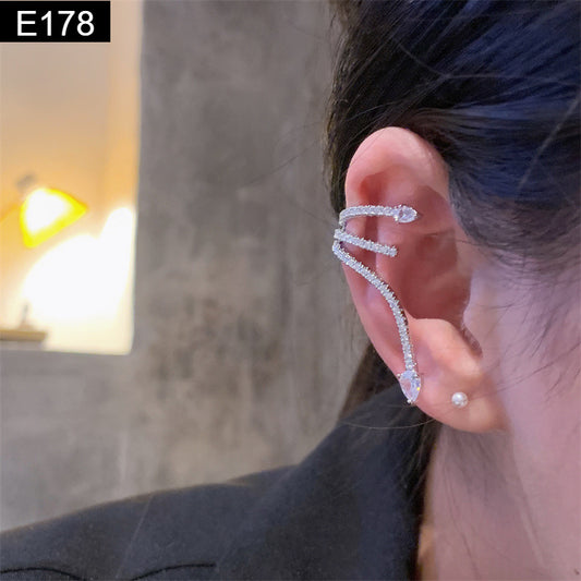 Spiral Zenith Earcuff - E178