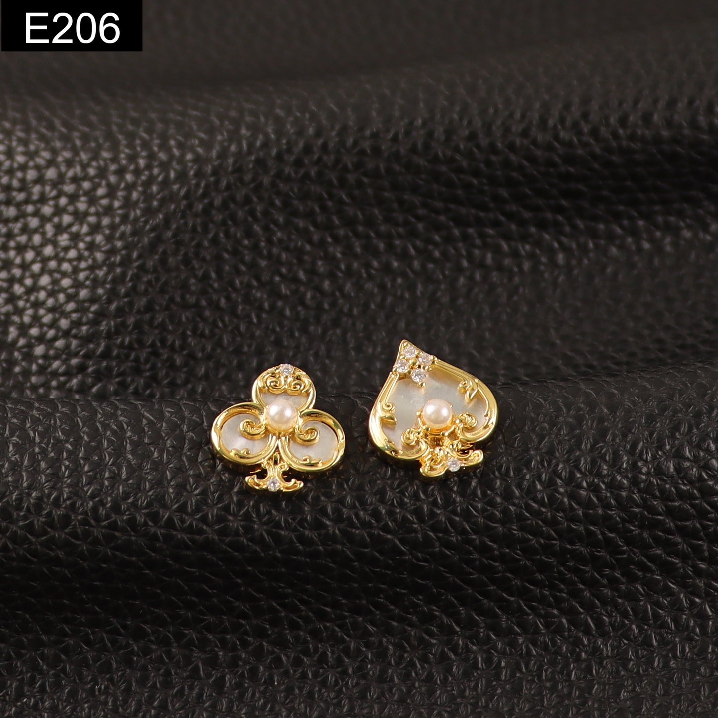 Victorian Spade Earring - E206