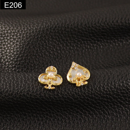 Victorian Spade Earring - E206