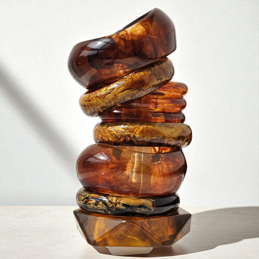 Rooted Resin Bracelet