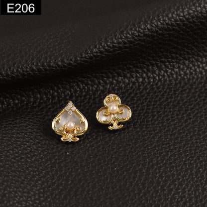 Victorian Spade Earring - E206
