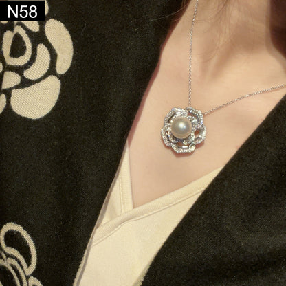 Rose Charm Necklace - N58