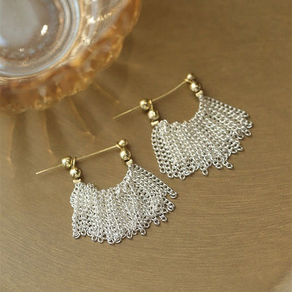 Ripple Chain Earring