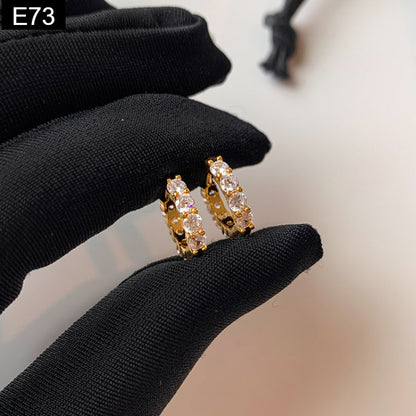 Diamond Huggies Earring