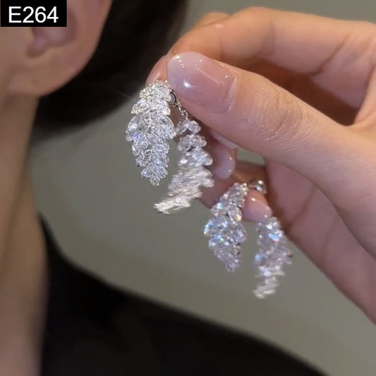 Frozen Willow Earring - E264