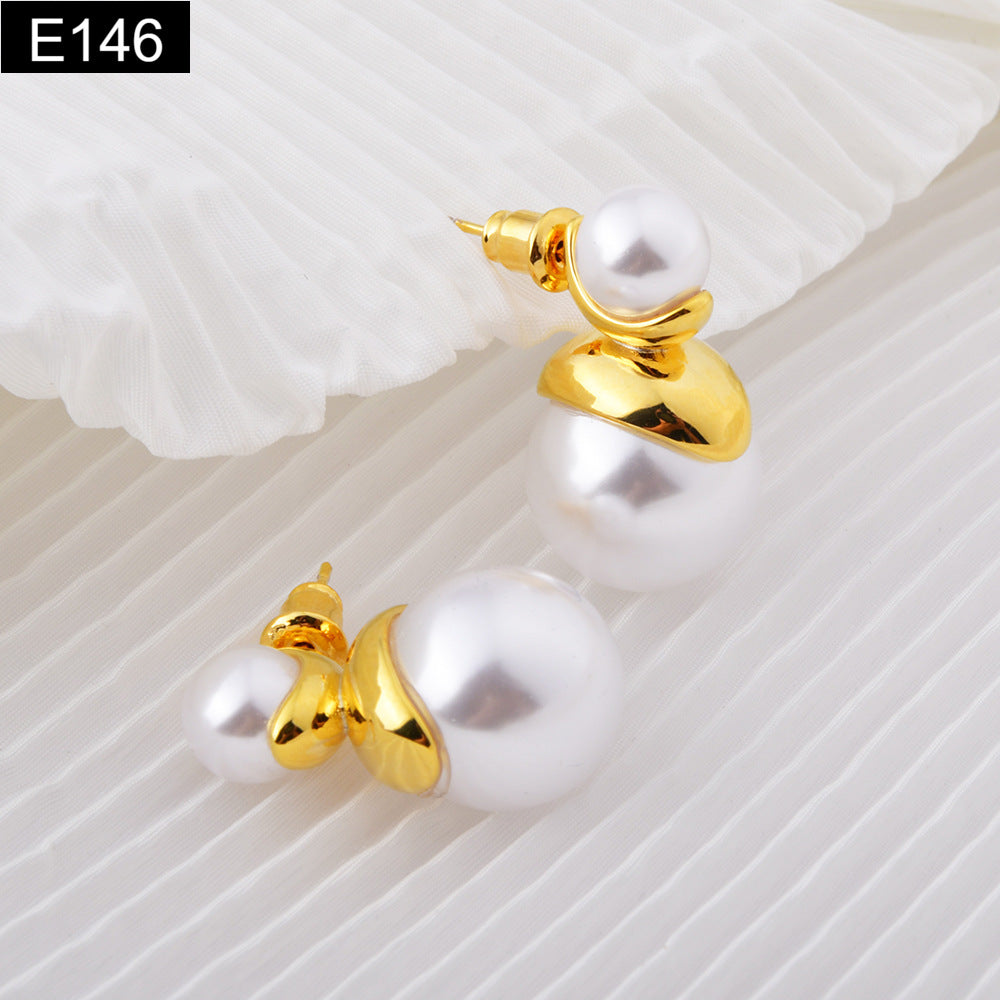 Melting Pearl Earring - E146
