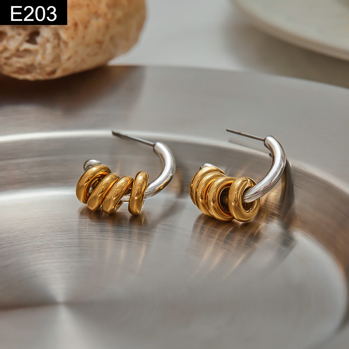 Coiled Earring - E203