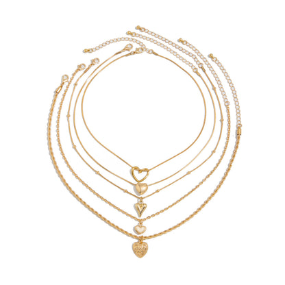 Heartstrings Stack Necklace