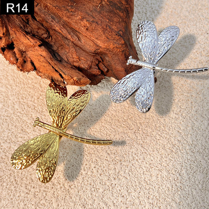 Dragonfly Textured Ring - R14