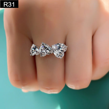 Nested Heart Ring - R31