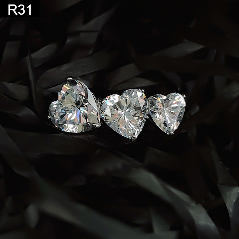 Nested Heart Ring - R31