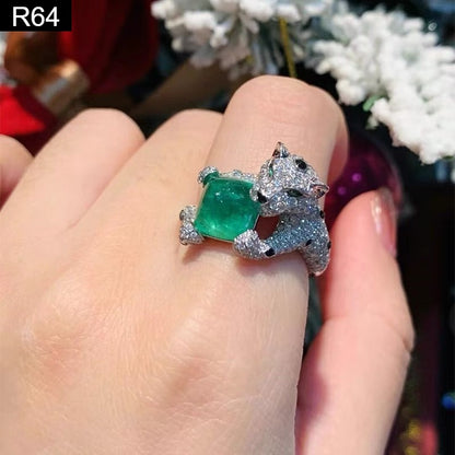 Midnight Panther Ring - R64