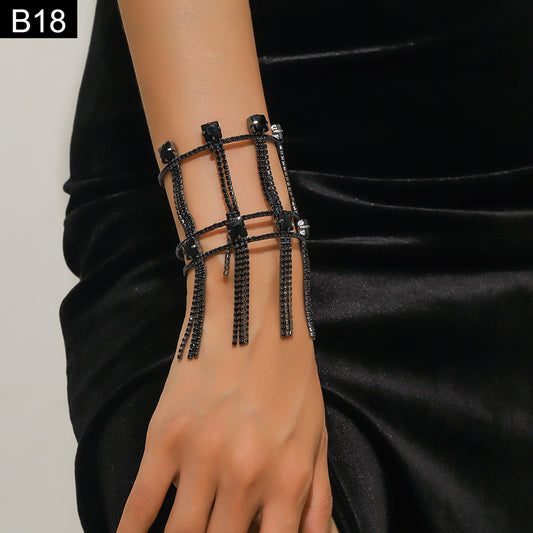 Shadow Grid Bracelet - B18