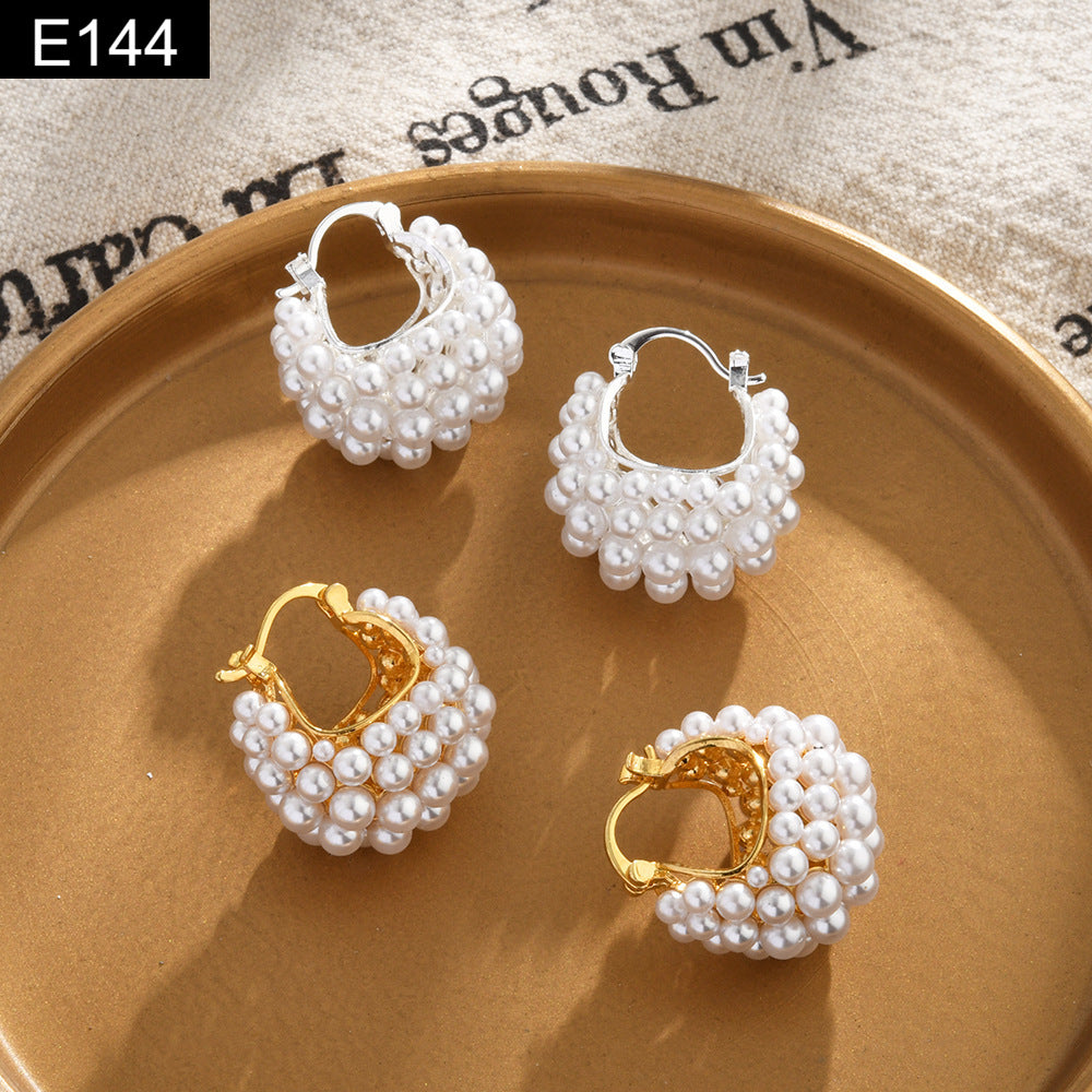 Bag of Pearl Earring - E144