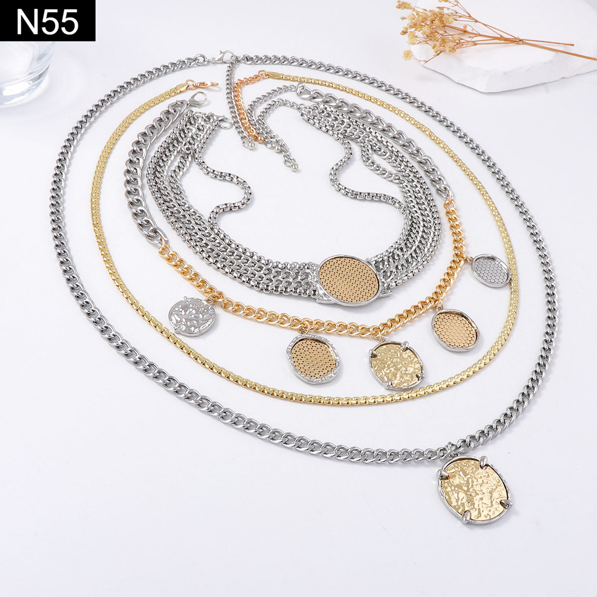 Regency Coin Necklace - N55