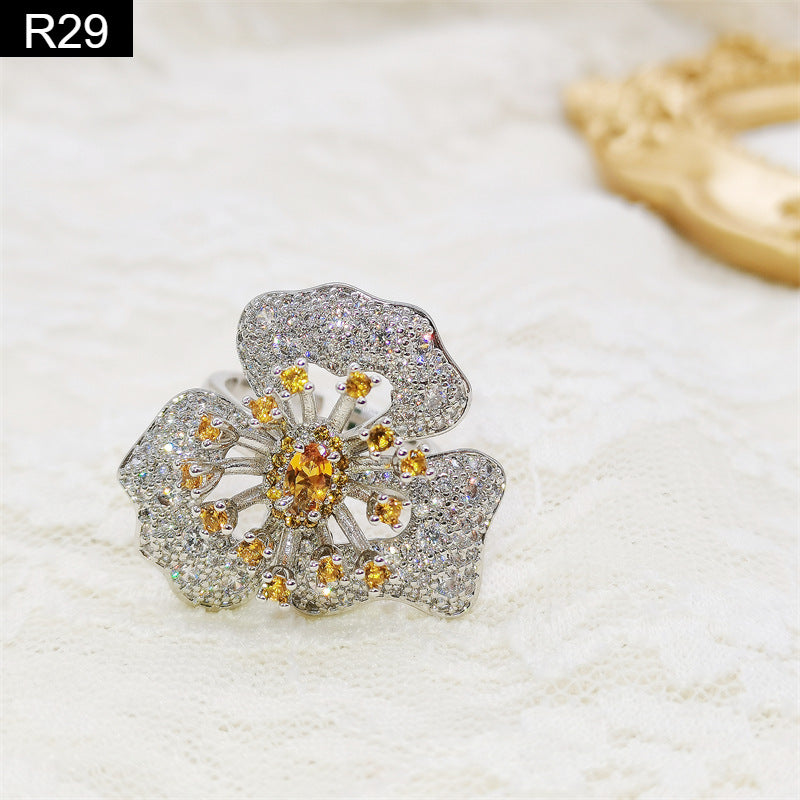 Citrus Sunburst Ring - R29
