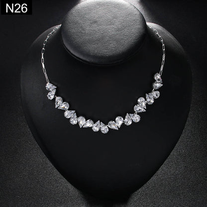 Dewdrop Arc Necklace