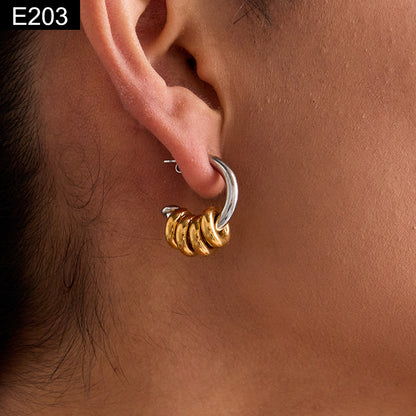 Coiled Earring - E203