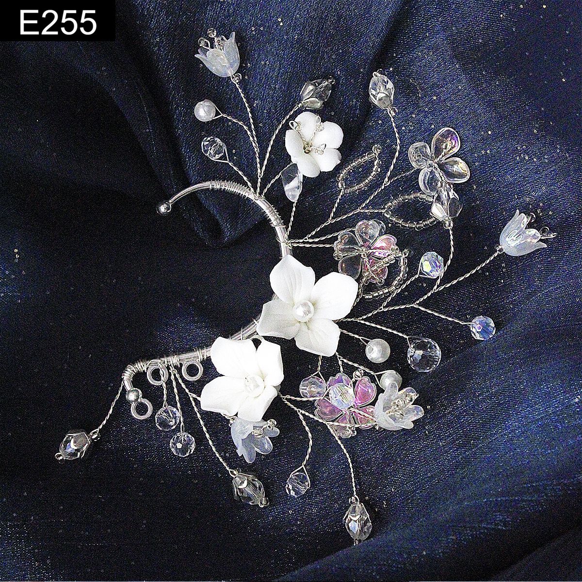 Amethyst Orchard Earcuff - E255