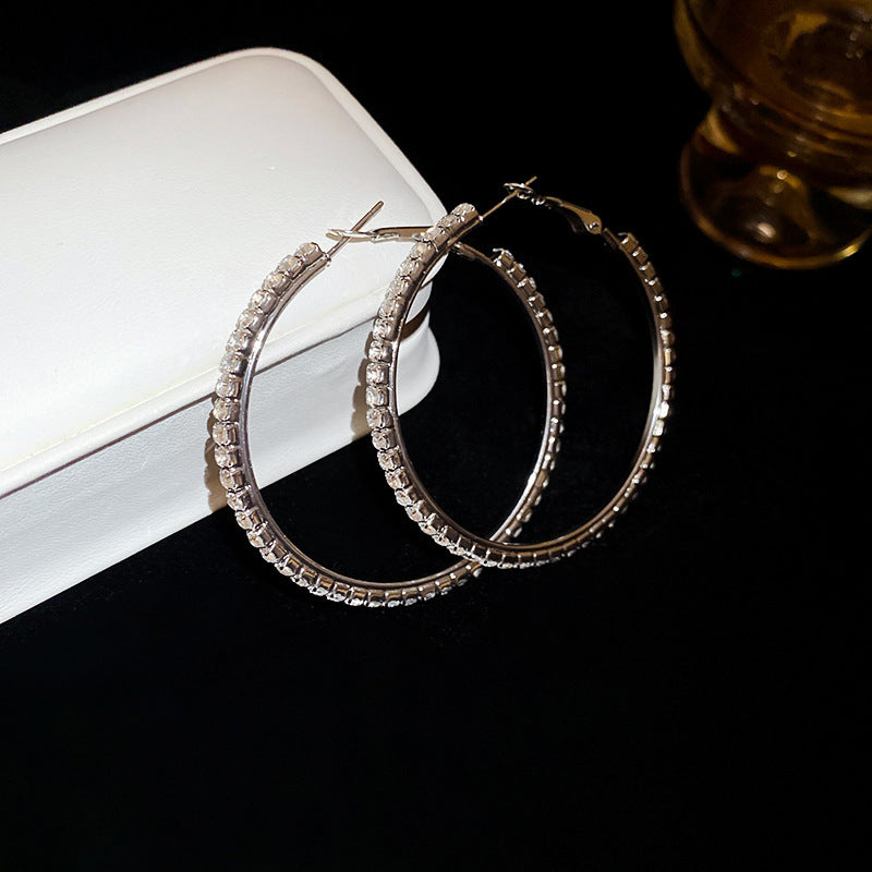 Saturn Shimmer Hoops