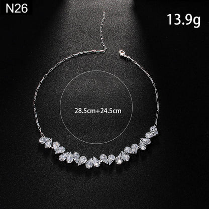 Dewdrop Arc Necklace