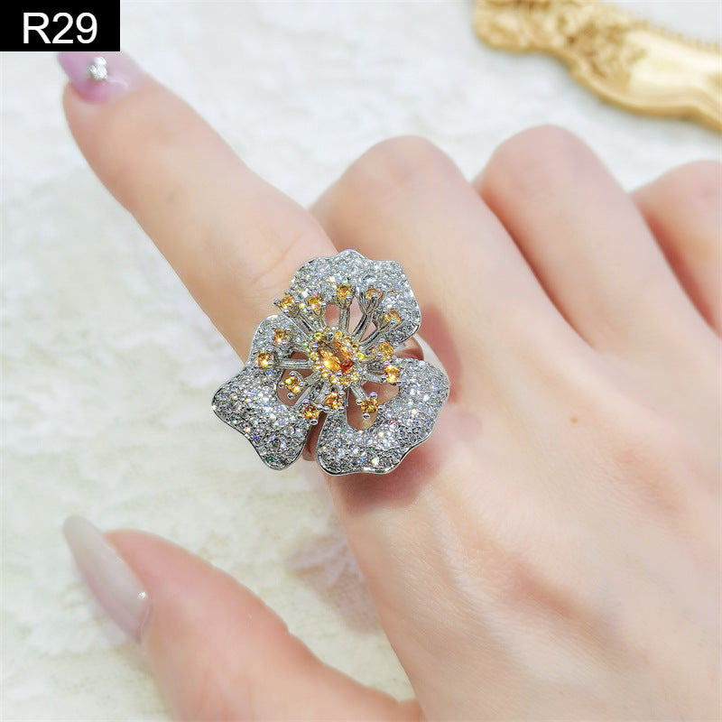 Citrus Sunburst Ring - R29