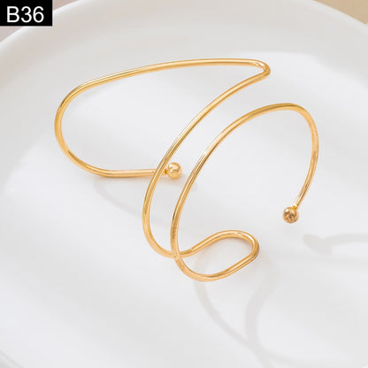 Aero Sculptural Handcuff - B36