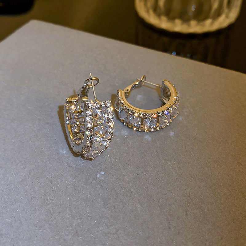 Polaris Pave Earring