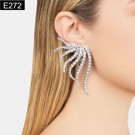 Imperial Wing Earring - E272