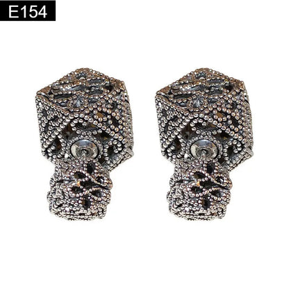 Gothic Abstract Earring - E154