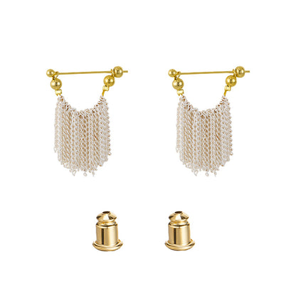 Ripple Chain Earring